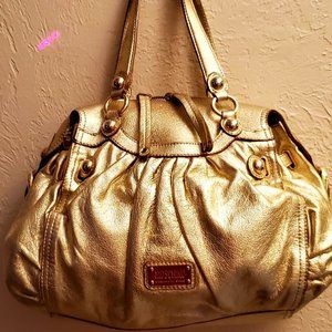 Moschino Gold Hobo Bag